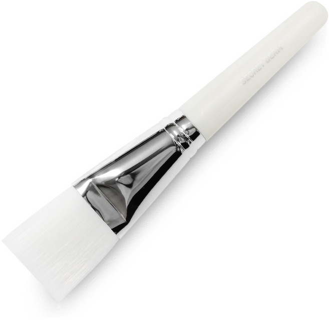 시크릿덤 고급 화이트팩붓 AC 고급 텐션 피부 미용 재료 샵 팩붓, 1개, 화이트고급팩붓AC