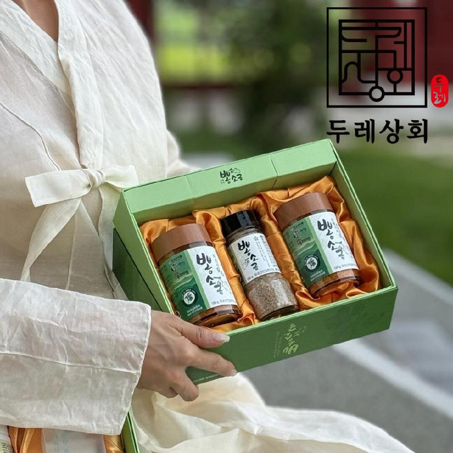 지리산 청정골 뽕소금 선물세트 [안심가식품]