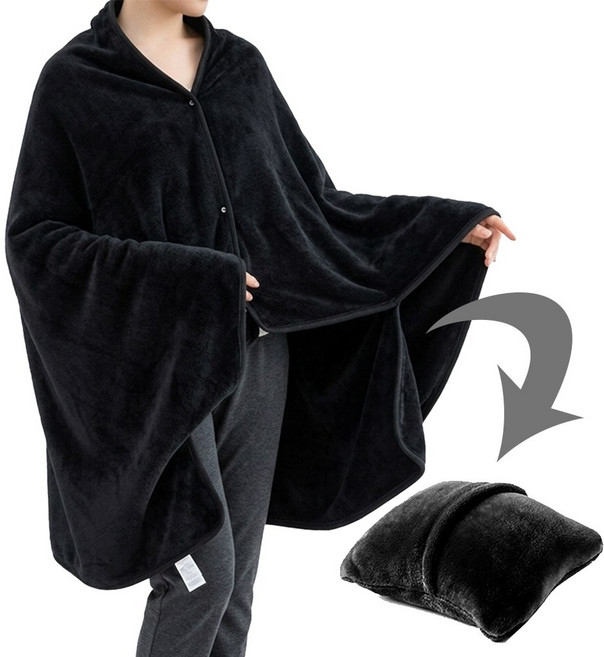 라비에르 극세사 똑딱이 캠핑 담요