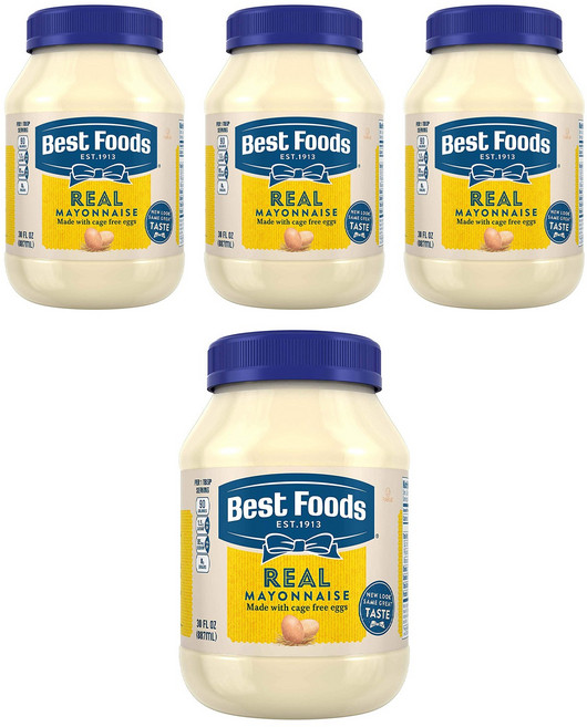 베스트푸즈 리얼 마요네즈, 4개, 887ml