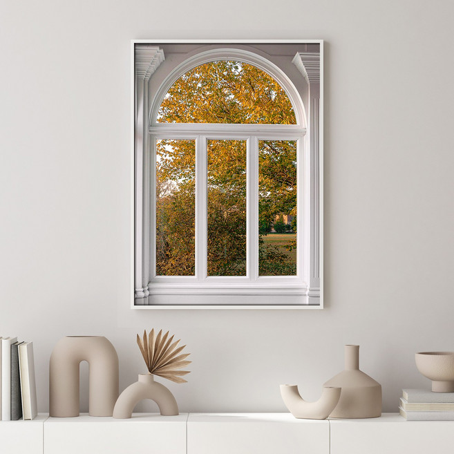 더 아트 컴퍼니 유럽 풍경 창문 감성 빈티지 여행 사진 그림 인테리어 액자 포스터 100종_Part 1 1-50, 46. Fallen Leaves