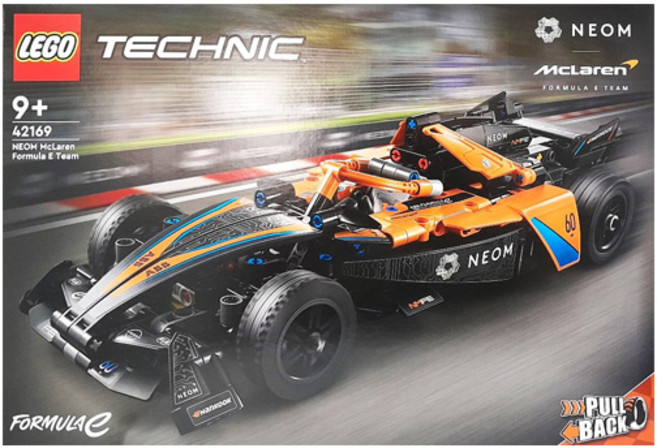레고 테크닉 42169 NEOM McLaren Formula E 레이스카 452pcs, 1