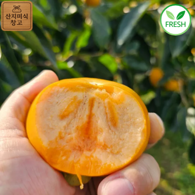 [산지미식창고] 달콤아삭아삭 고당도 프리미엄 단감 부유 상서 3kg 중과, 1박스, 2kg(12-14과 / 소과)