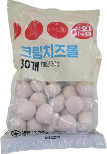 식자재왕 크림치즈볼, 25개, 900g
