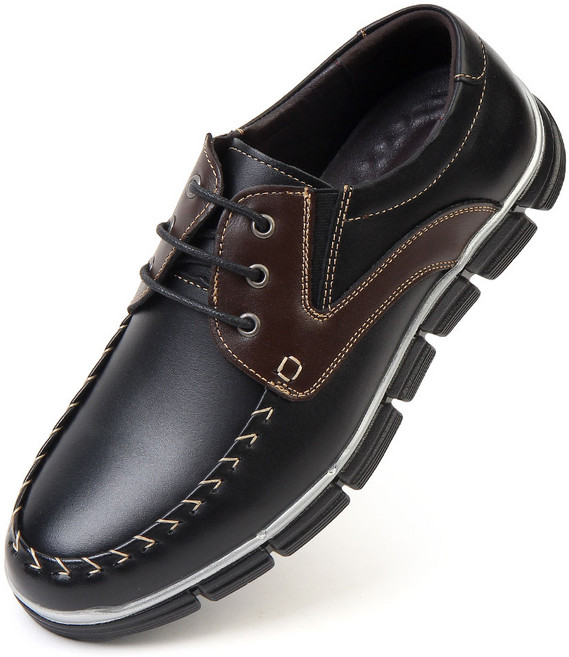 에스유니 깔끔한 소가죽 스티치 남성캐주얼화 보트화 로퍼 컴포트슈즈