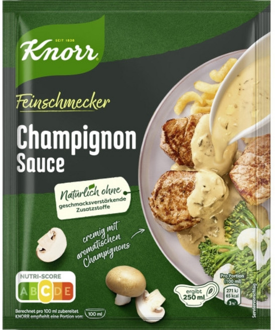 크노르 고메 양송이버섯 소스 40g, 1개