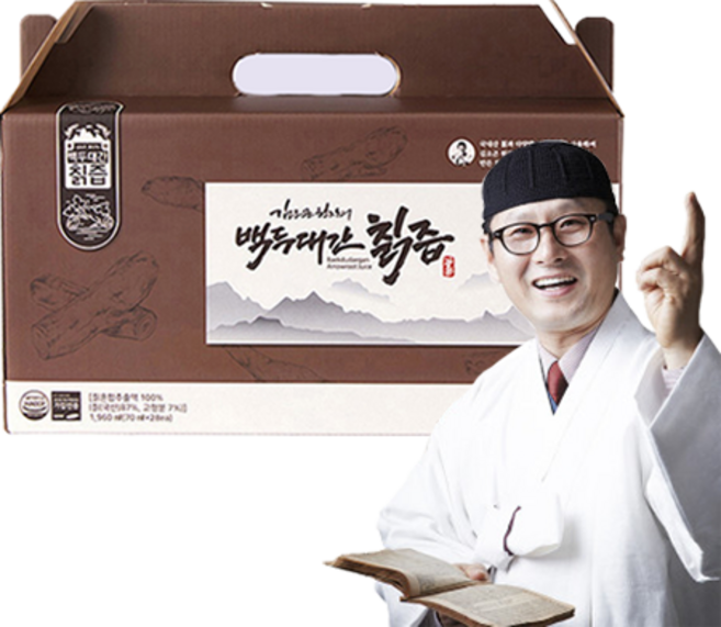 [특가]김오곤원장의 칡즙 국내산 칡즙 14가지 전통원료 신상품 발송! 28포 1박스, 1.96L