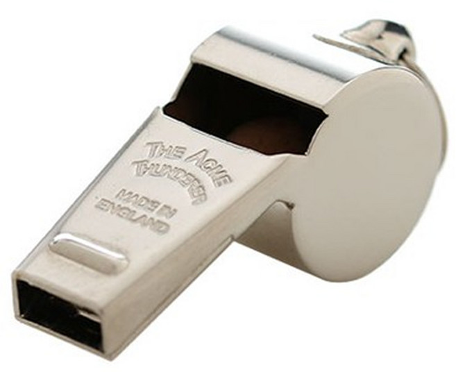 애크미 썬더러 크롬메탈 휘슬 58.5 (대) 영국 명품 호루라기, 1개, 6x2x3cm