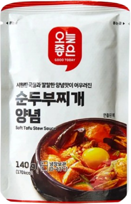 오늘좋은 순두부찌개 양념, 1개, 140g