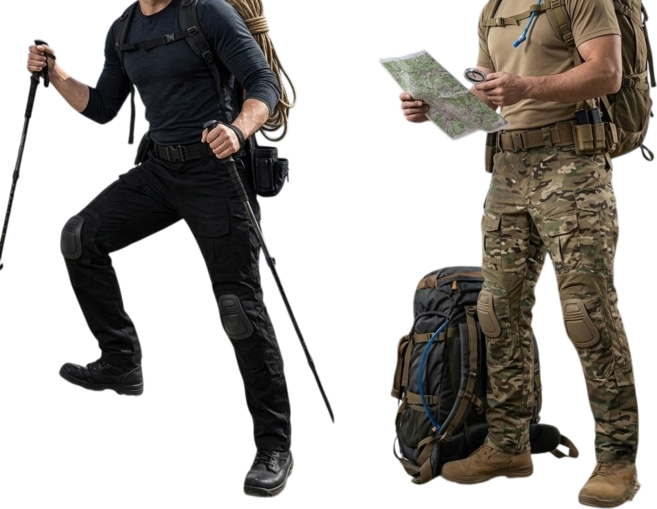 워스택스 멀티 유틸리티 택티컬 팬츠 방수 무릎패드 등산 현장 작업 낚시 전술 훈련