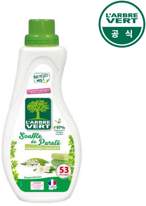 [라브르베르] 수플레 드 퓨레테 섬유유연제, 1개, 800ml
