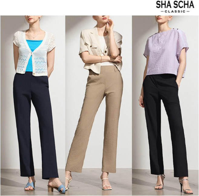[샤샤] [홈쇼핑인기] 스트레이트핏 썸머 팬츠 1종