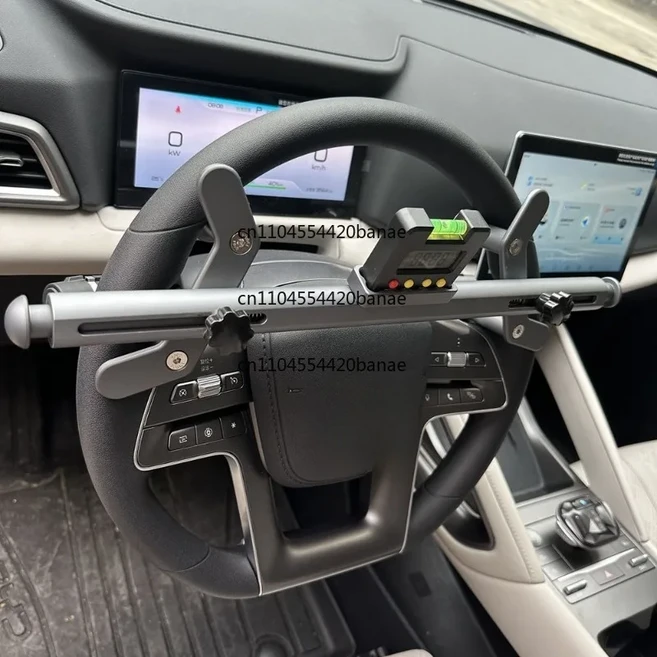 자동차 4륜 위치 조정 전자 레벨 스티어링 휠 얼라인먼트 기기 스티어링 휠 중앙 조정 및 교정 장치, 01 A