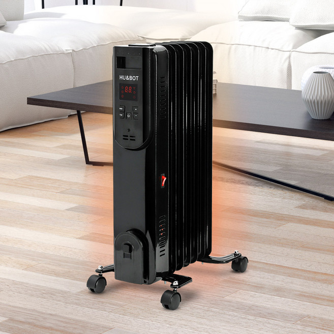 휴앤봇 타이머형 5핀-9핀 전기라디에이터 방열기, HNB-09T(타이머형 9핀)