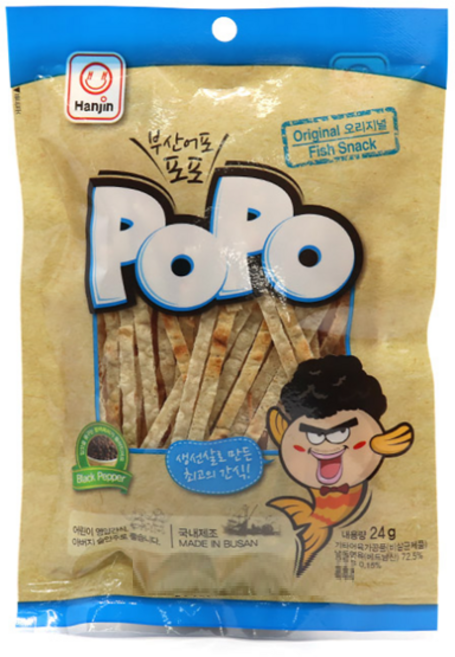 [한진식품] 부산어포 포포, 24g, 30개