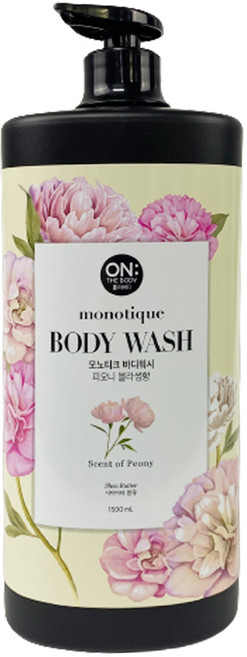 [진영쇼핑] 모노티크 바디워시 1500ml, 1.5L, 1개
