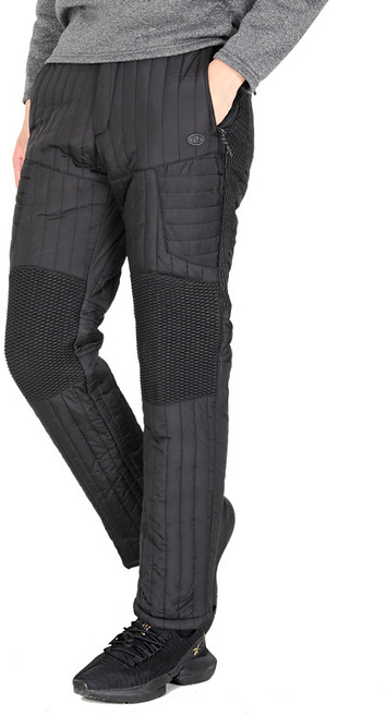 엑스트라스포티 온장고 남성 무릎 엠보 기모 안감 패딩 바지(B13LP080M)