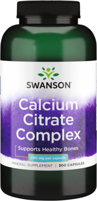 스완슨 칼슘 시트레이트 컴플렉스 250mg 캡슐, 100 pieces, 1개, 300정