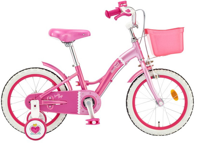 [2024] 삼천리자전거 16 시크릿 쥬쥬 / 16인치 어린이용 알루미늄 자전거 99-107cm 아동용 9.7kg 미조립, [ 핑크 ]+사은품3s, 1개