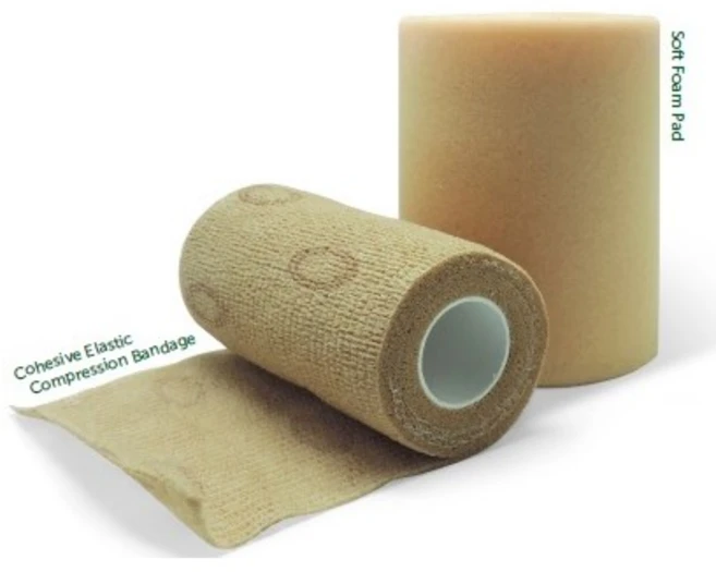 디플레이트 붕대 세트 (Deflate 2Layer Bandage Set) FB1004, 1개 - 쿠팡