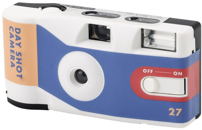 3COINS 即可拍底片相機 復古文藝風 輕巧便攜 新手適用, 1個, 全格-27張