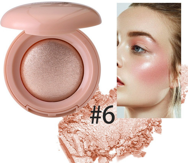 멀티 글로우 하이라이터 물광/광채 포인트 데일리 윤광 메이크업, 1개, 06# 딥 로즈 브라운