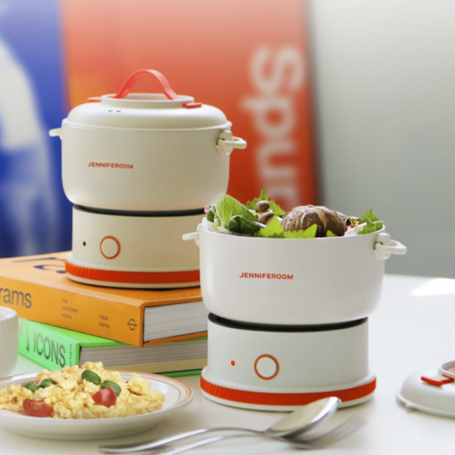 제니퍼룸 미니 멀티 쿠커 캠덕션 JR-MC1201M / 2color, 오트밀