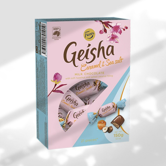 칼파제르 게이샤 헤이즐넛 필링 카라멜 씨솔트 초콜릿, 칼파제르 헤이즐넛 필링 카라멜 씨솔트 초콜릿 150g, 1개, 150g