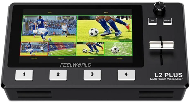 FEELWORLD L2 PLUS 導播機 5.5吋觸控螢幕 HDMI 串流直播控制台