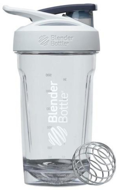 블랜더보틀 BlenderBottle 스포츠 트라이탄 쉐이커 병 잠금 뚜껑 709.8ml 24온스 그레이