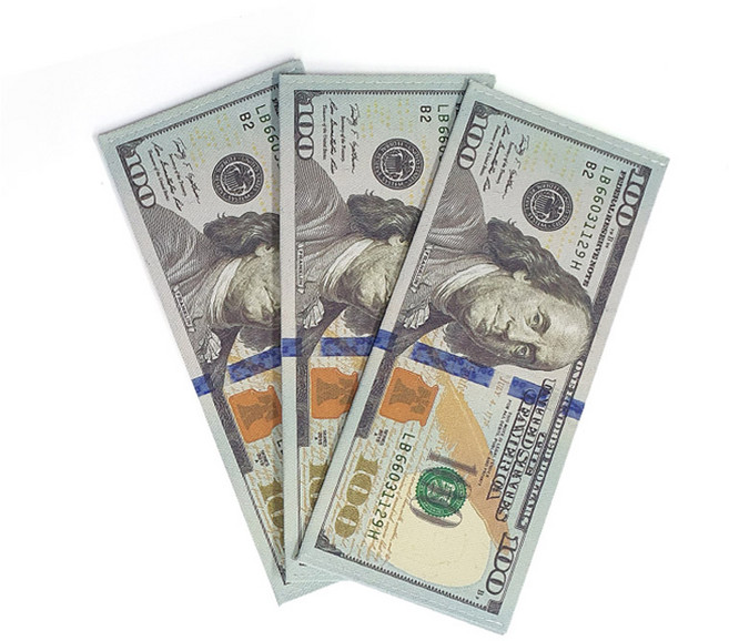 바로스포츠 골프 내기지갑 지폐 반지갑 동반자 캐디 용돈 어버이날 기념일 돈봉투 백달러 오만원, 백달러 지갑, 1개