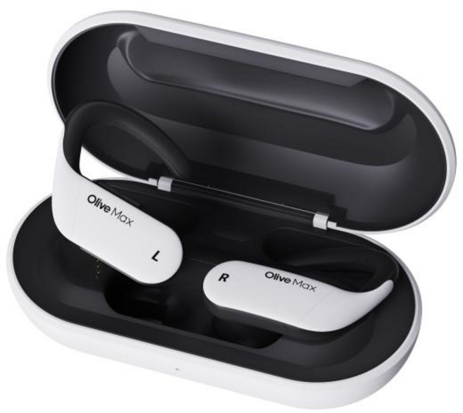 (올리브 유니온) 올리브 맥스 (Olive Max) 의료기기 블루투스 충전식 보청기, 1개, OliveMax