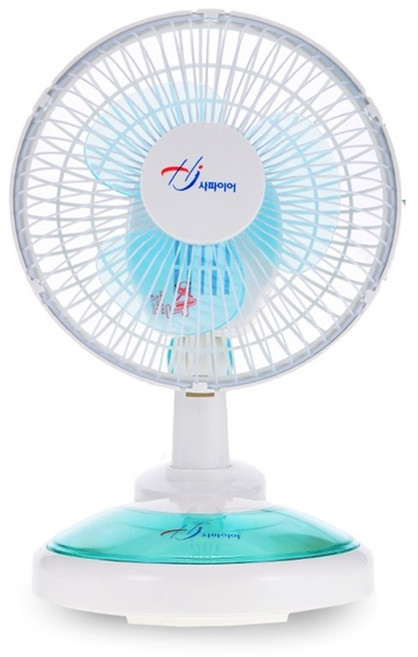 신일 탁상용 선풍기 미니선풍기 8인치 집게클립형, HJ-08T, 화이트블루