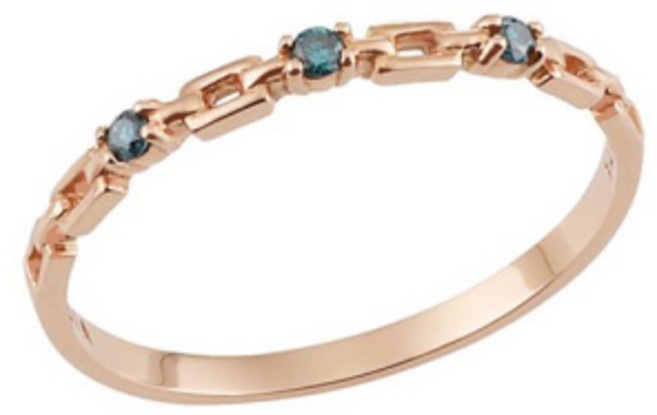 로이드 빛나는 블루다이아 14k 골드 반지 LRF18009D=동아백화점 수성점