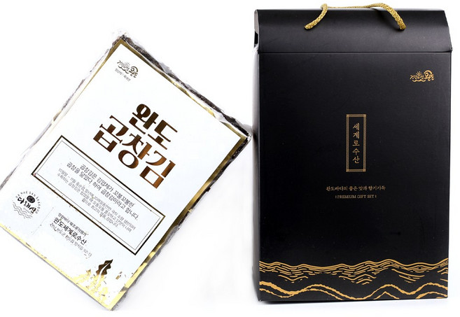 25년 햇 완도 곱창김 선물세트 100장(골드라벨), 단품