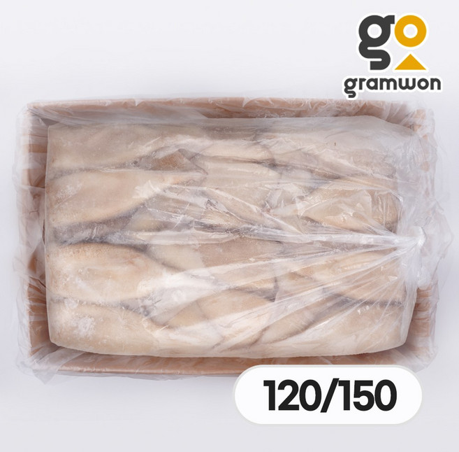 튜브오징어 몸통 10kg (120150) 손질오징어 내장제거 통오징어 통찜, [냉매무료]튜브오징어120/150 +드라이, 1