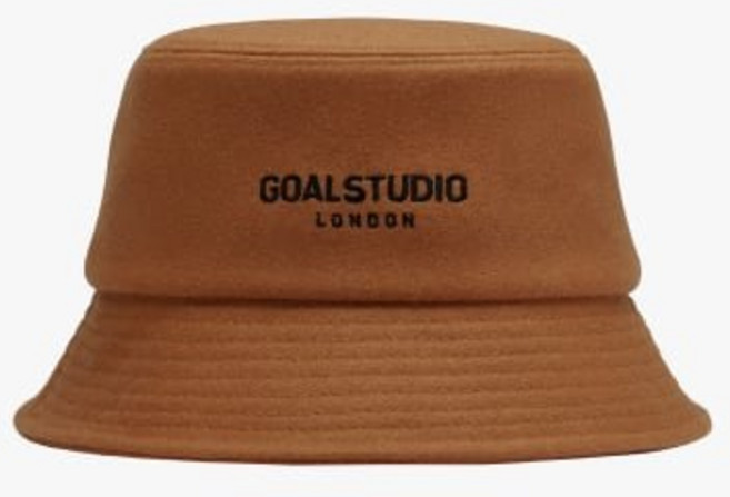 GOALSTUDIO LONDON TUBE BUCKET HAT-ORANGEBROWN, L