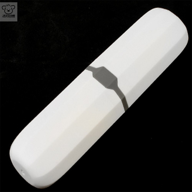 리치점빵 휴대용 각진 칫솔케이스 칫솔세트 휴대용칫솔케이스, 투명