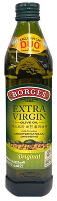 보르게스 엑스트라버진 올리브유, [브랜드정품] 보르게스 설 명절 선물세트 스페인 엑스트, 2개, 500ml