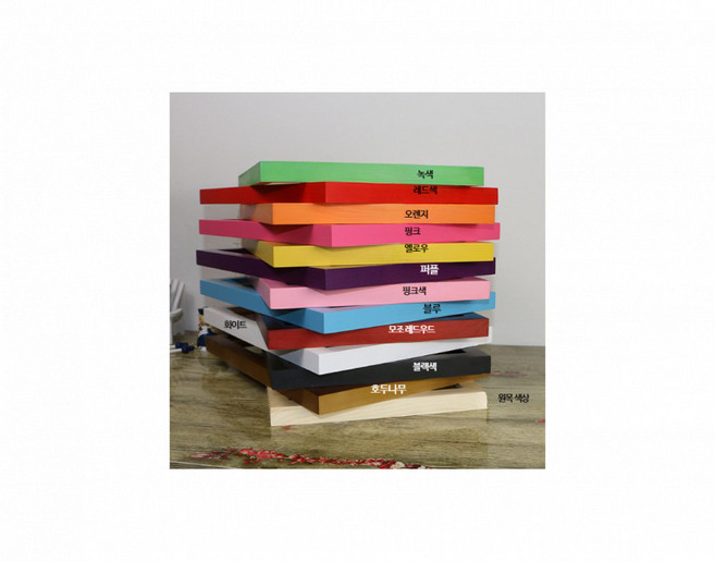 액자틀 가벼운 사업자등록증 가훈 사훈 액자 서예 회화 벽걸이 거실, 1개, 9_호두나무