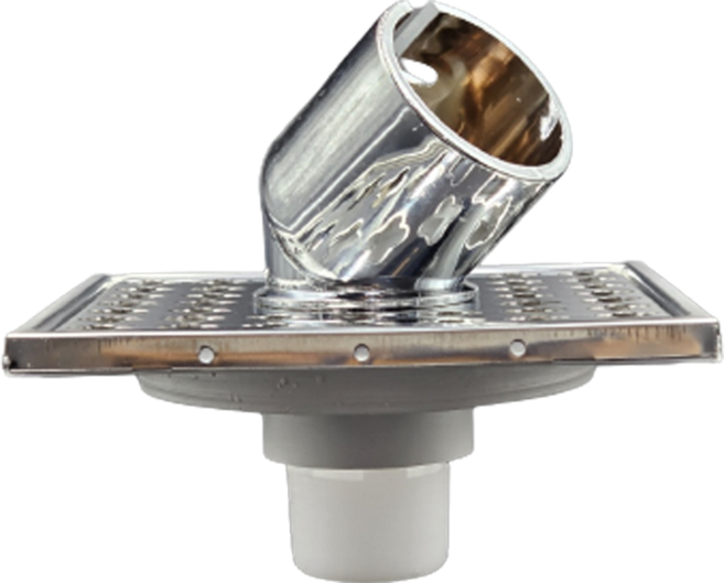 세탁형 파이프육가 150mm / 하수구 육가 / 304sus 스텐 유가/ 세탁기용 유가, 1개