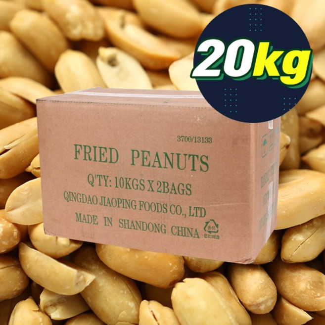 (무배)금호물산 튀김땅콩 20kg 대용량 벌크 편의점과자 선물 여행용 무인가게, 1개