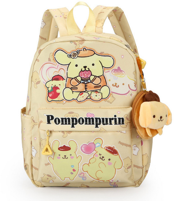 XCAO 산리오 키즈 가방 쿠로미 캐릭터 가방 어린이집 시나모롤 패밀리 백팩