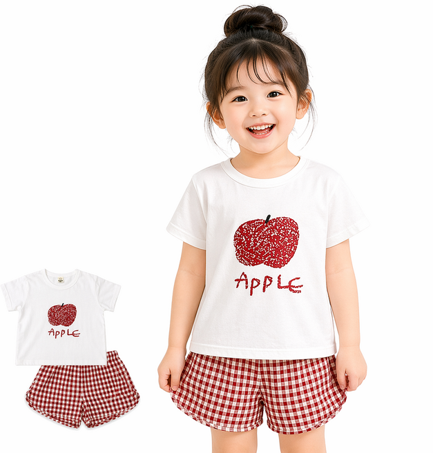 아동 상하복 나시 세트 여름 데일리룩 통기성 냉감 소재 외출복 실내복