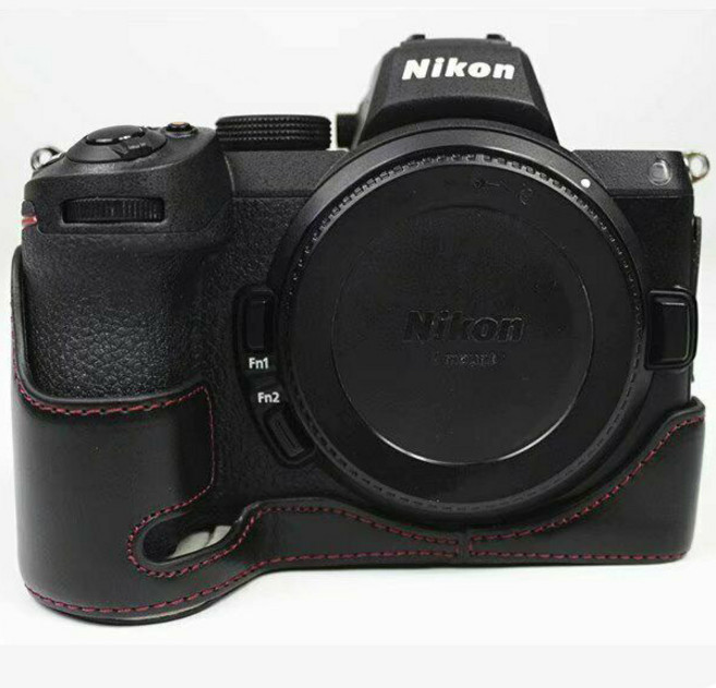 니콘 Z7 2 Z7 II 전용케이스 가죽 속사케이스 블랙