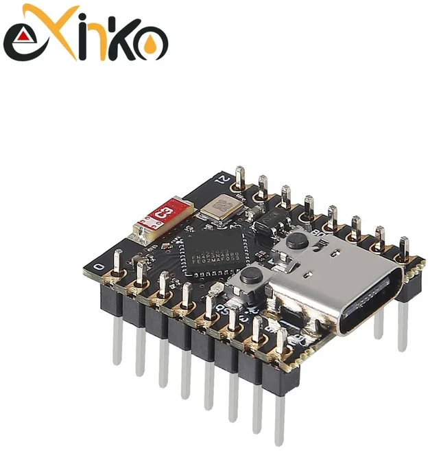 실험보드 1-10pcs ESP32-C3 개발 보드 SuperMini Arduino 용 WiFi Bluetooth, 06 1PC-Welded