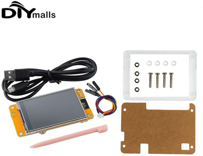 2.8 ESP32-2432S028R ESP32 디스플레이 ILI9341 저항막 터치스크린 TFT LCD 모듈 ESP-WROOM-32 개발 보드 아크릴 케이스, 02 1 Display1 case, 1개