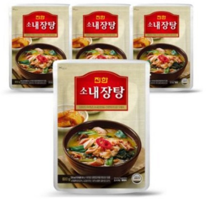 진한식품 소내장탕, 600g, 5개