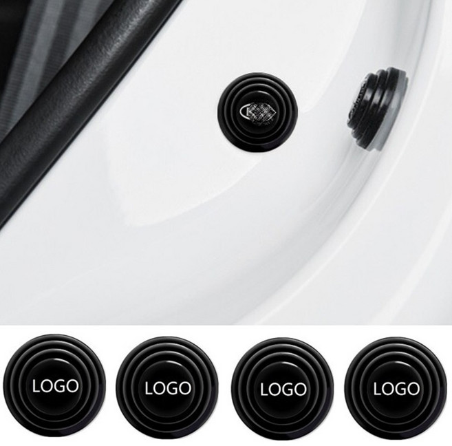 자동차 도어 충격 흡수 쿠션 패드 스티커 소음 감소, 폭스바겐(8pcs)