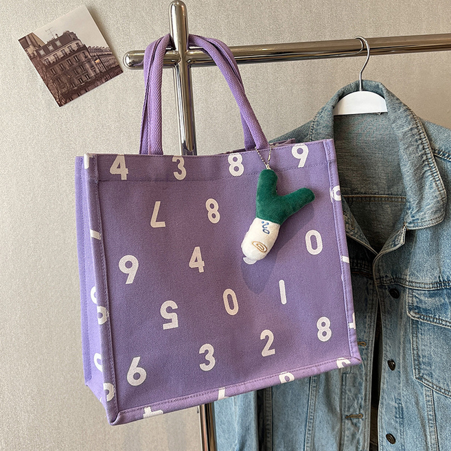 ARTBULL 2023 숫자 에코백 캔버스백